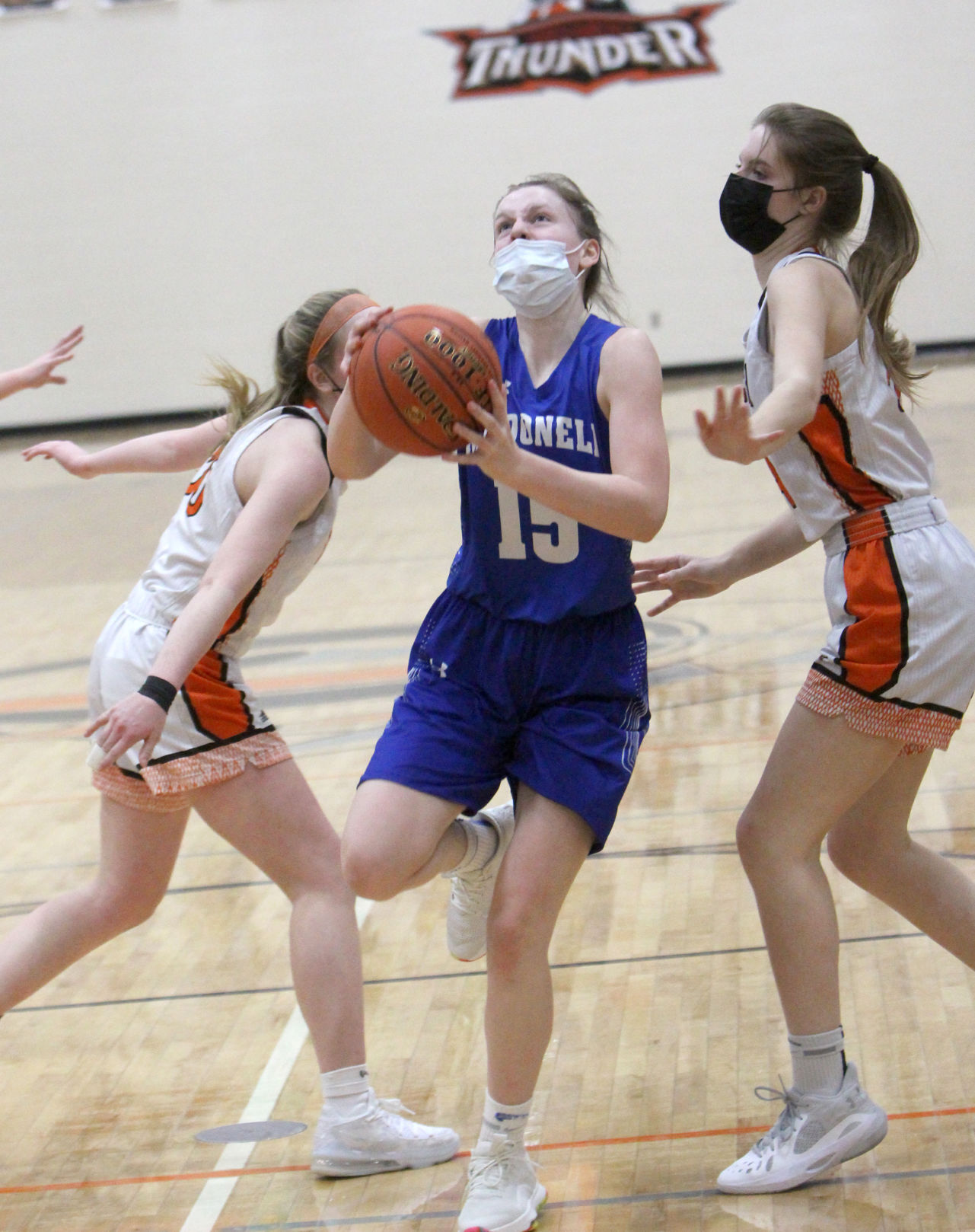 McDonell at Osseo-Fairchild girls basketball 1-11-21